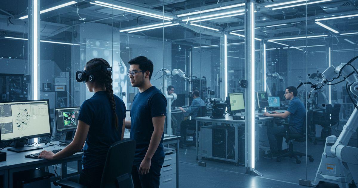 AI Cowboys scientist working on research tools and innovation