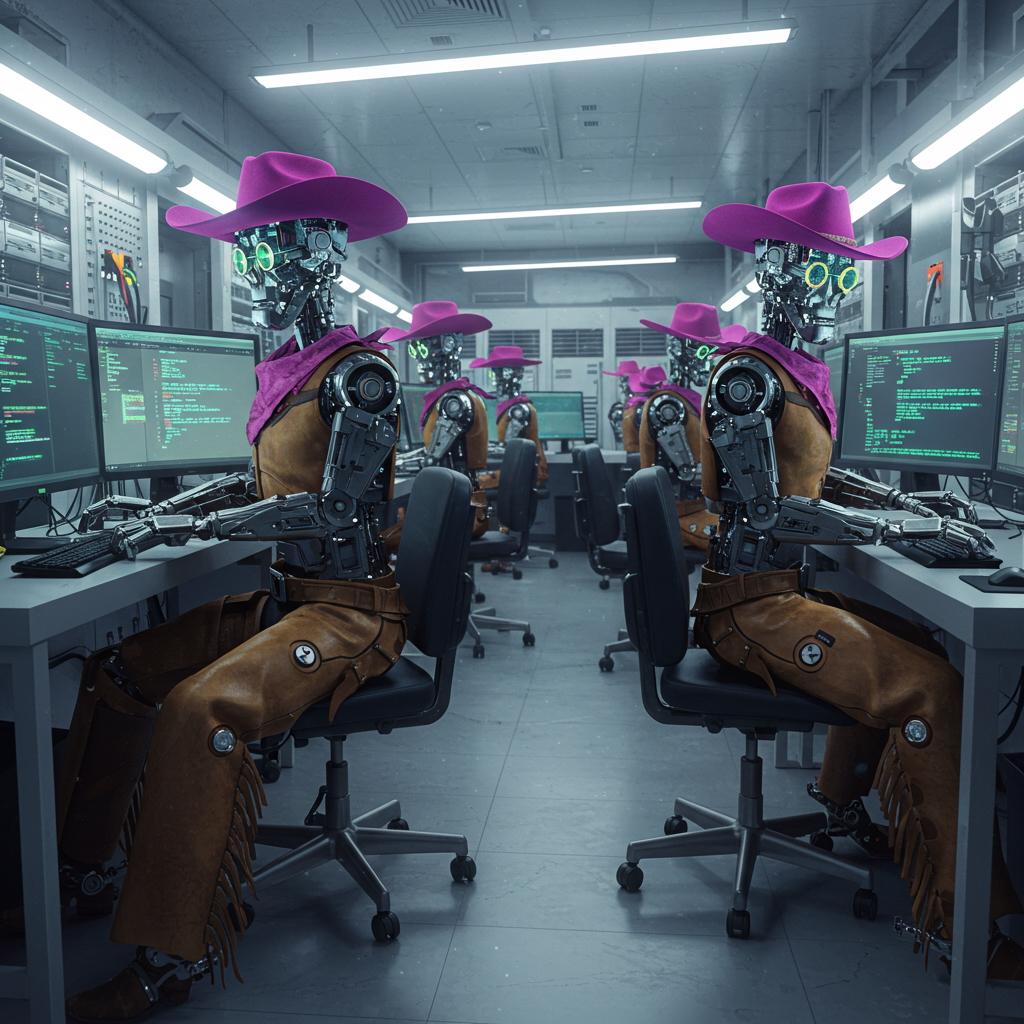 Large language model architecture diagram showing training and deployment pipeline