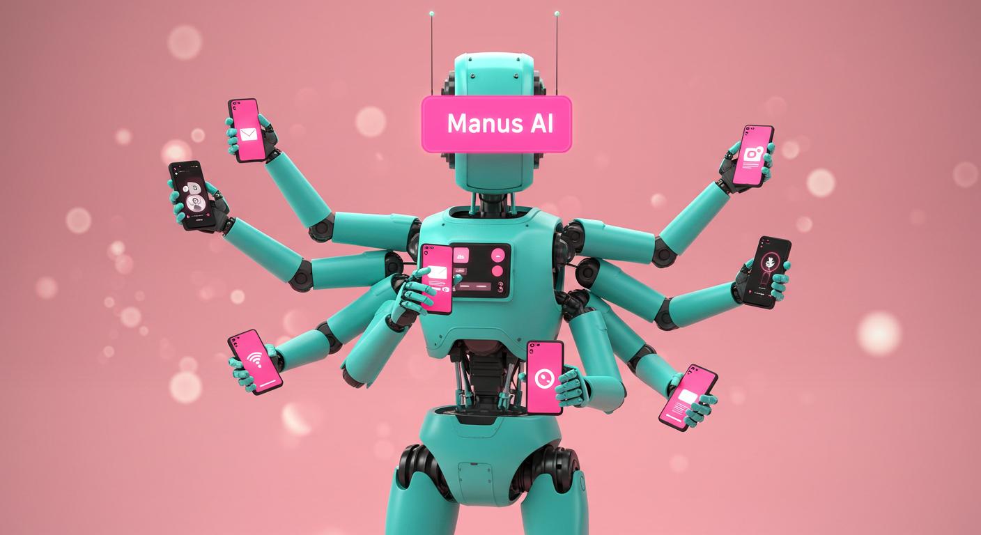 Manus AI multi-agent platform visualization