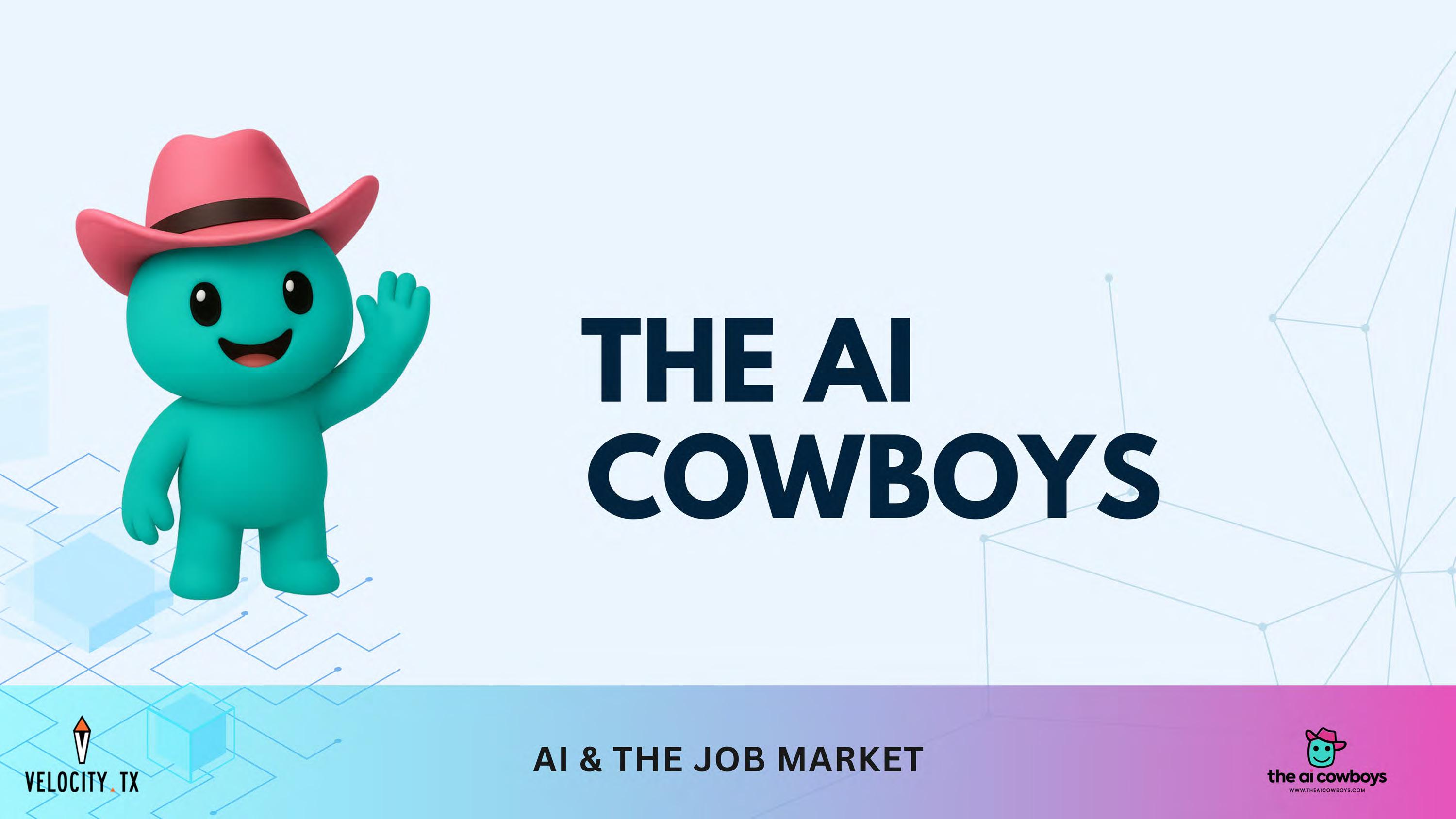 AI and The Job Market — presentation cover slide